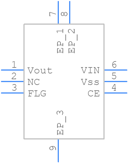 XC8107AE20ER-G - Torex - PCB symbol