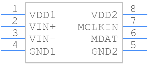 ADUM7811-8BRIZ-RL - Analog Devices - PCB symbol