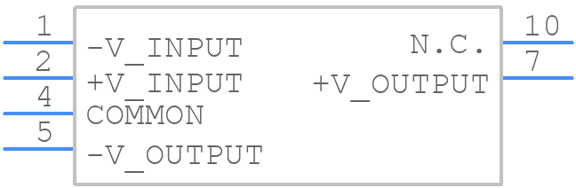 AM1LS-0312D-NZ-ETR - aimtec - PCB symbol