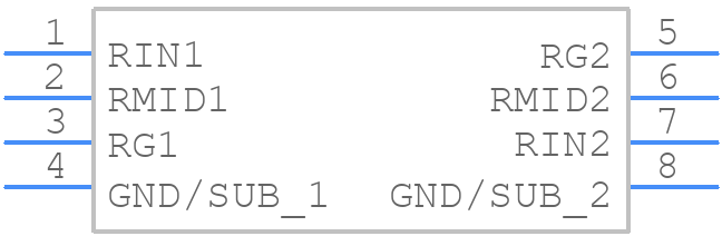 RES21A90DDFR - Texas Instruments - PCB symbol