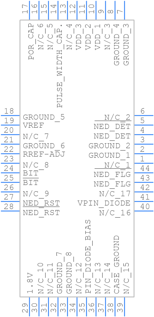 MYXRHNEDSCJ/ES - Micross - PCB symbol