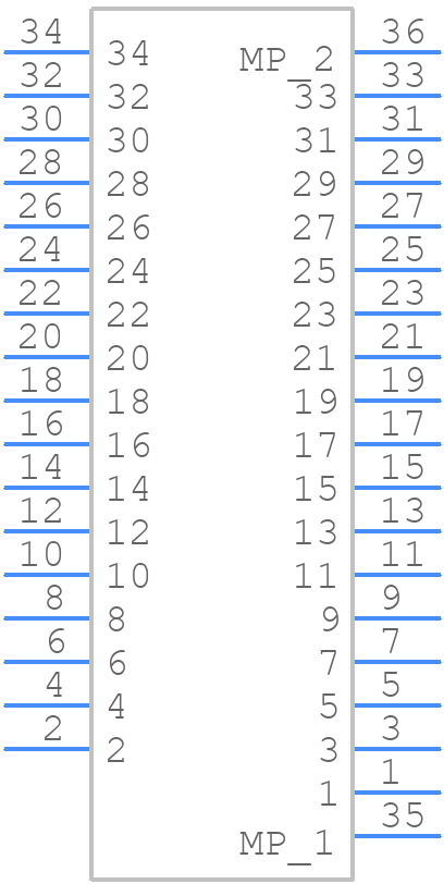 FH76-34S-0.175SHW - Hirose - PCB symbol