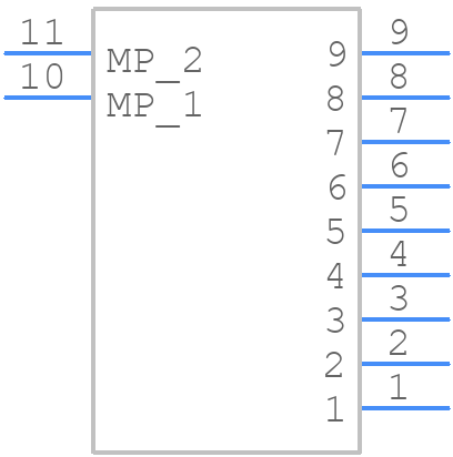 SYA10-09WV-ET - J.A.M - PCB symbol