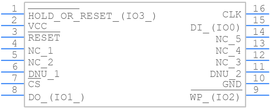 W25Q01JVSFIN - Winbond - PCB symbol