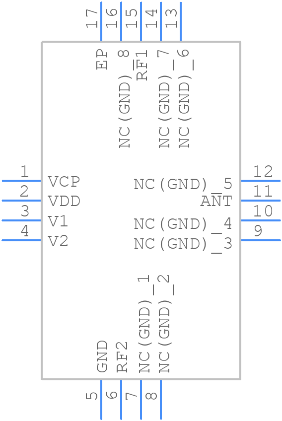TS82250K - Tagore Technology - PCB symbol