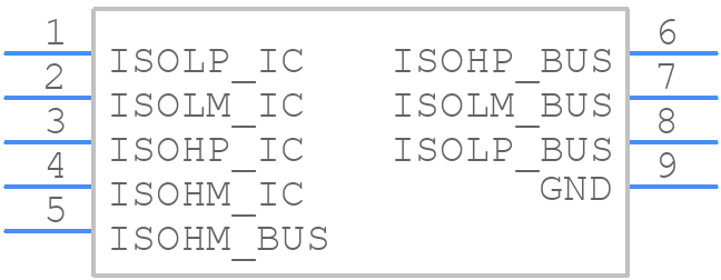 EMIF04-0410M8Y - STMicroelectronics - PCB symbol