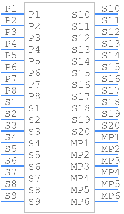 2262760202 - Molex - PCB symbol