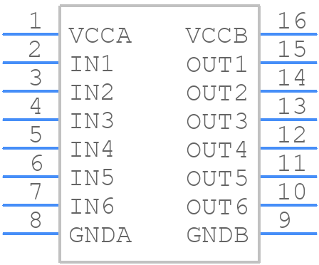 TPT7660-SSAR - 3Peak Incorporated - PCB symbol