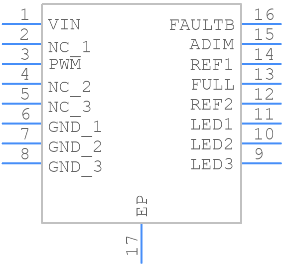 AL5873QEV1 - Diodes Incorporated - PCB symbol