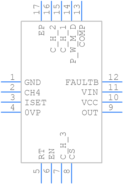 AL3069QFVBW-13 - Diodes Incorporated - PCB symbol