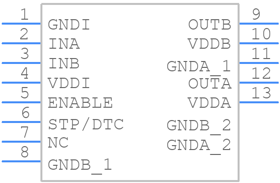 2EDF7258GXTMA1 - Infineon - PCB symbol