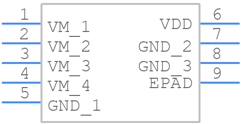 XB8089A - XYSEMI INC - PCB symbol