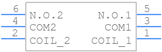 RS35-3022-25-1005 - Relpol - PCB symbol