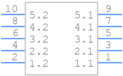 15EDGA-3.81-05P - Degson - PCB symbol