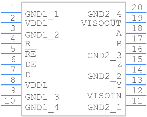 NSIP83086-DSWTR - NOVOSENSE - PCB symbol