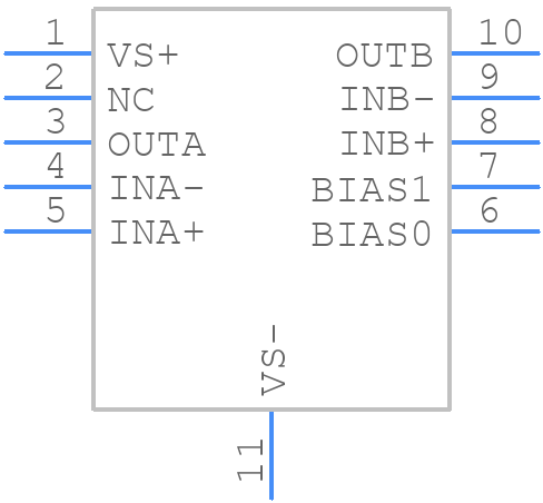 ISL1571IUEZ - Renesas Electronics - PCB symbol