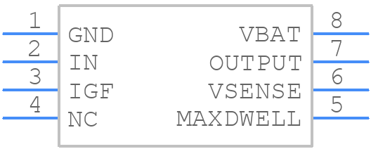 FAD1101B-F085 - onsemi - PCB symbol