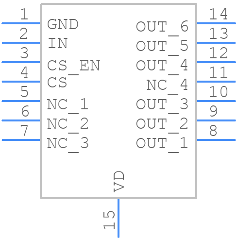 NCV84003FPAR2G - onsemi - PCB symbol