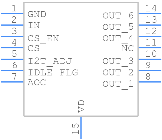 NCV84003GPAR2G - onsemi - PCB symbol