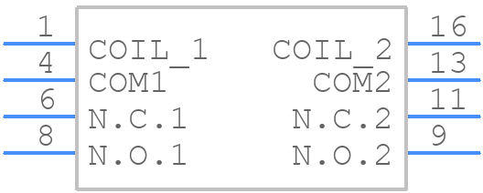 RSM822-6112-85-S012 - Relpol - PCB symbol