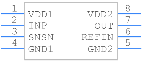 AMC0211SDR - Texas Instruments - PCB symbol