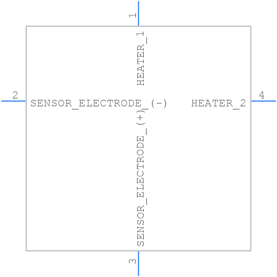 TGS2611-C00 - FIGARO Engineering Inc - PCB symbol