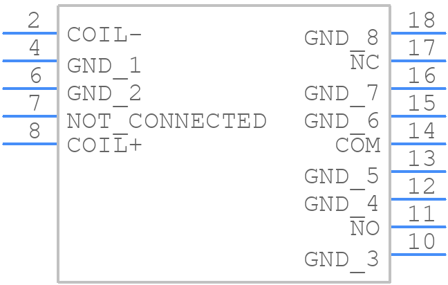 ARS14A4HX - Panasonic - PCB symbol