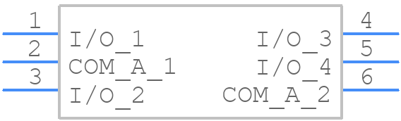 VBUS54DD-HS4-G4-08 - Vishay - PCB symbol