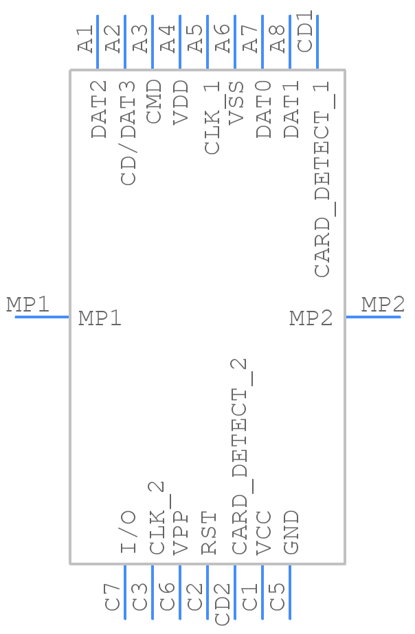 115U-B210 - ATTEND - PCB symbol