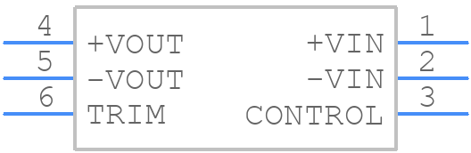 RDF2572S12 - XP POWER - PCB symbol