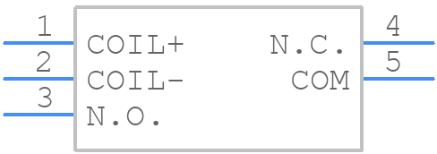 125-1-C-5/3D - Pickering - PCB symbol