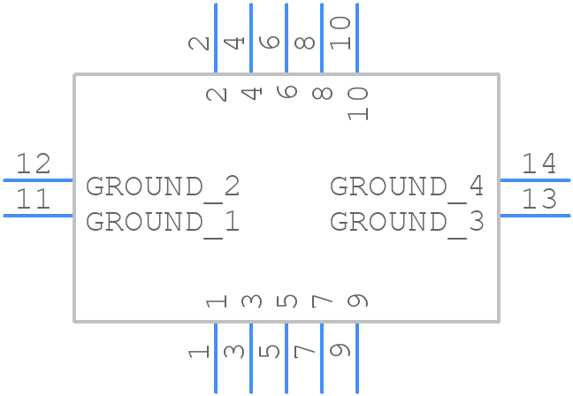 DF40GT-10DP-0.4V(51) - Hirose - PCB symbol