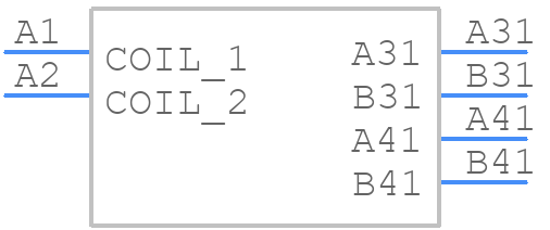 HF167F-GV/12-HTF - Hongfa - PCB symbol