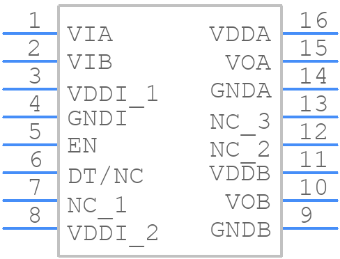 SI823H7CB-IS1 - Skyworks - PCB symbol