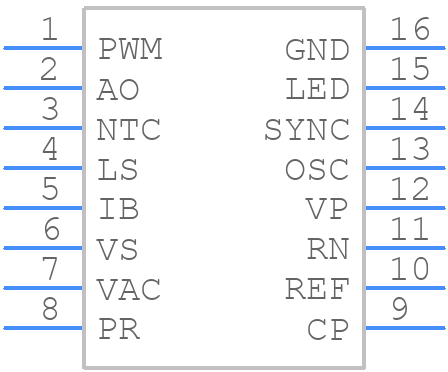TEA1100 - Phillips - PCB symbol