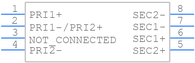 HVMA03F45A-ST8S - Bourns - PCB symbol