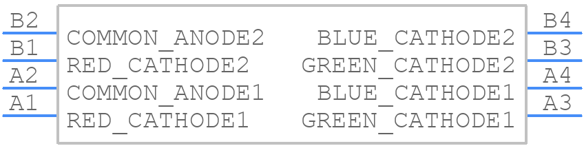 5923737313NF - Dialight - PCB symbol