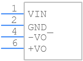 DQM1-3-S9-S - CUI Inc. - PCB symbol