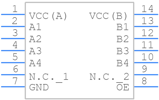 NXS0104PW/GJ - Nexperia - PCB symbol