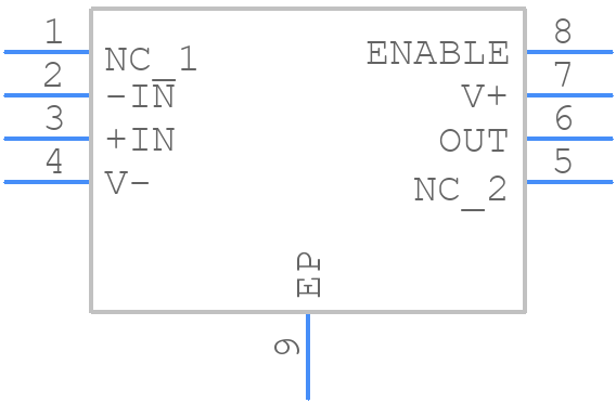 OPA357AIDDAR - Texas Instruments - PCB symbol