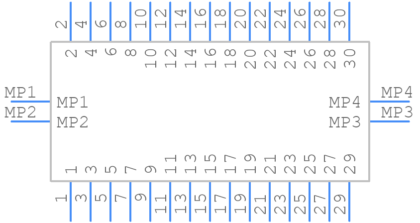 AXG830044A - Panasonic - PCB symbol
