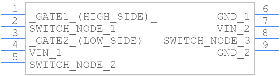 EPC2106 - EPC - PCB symbol