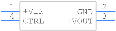 ROF-78K3.3-0.5SMD-R - RECOM Power - PCB symbol