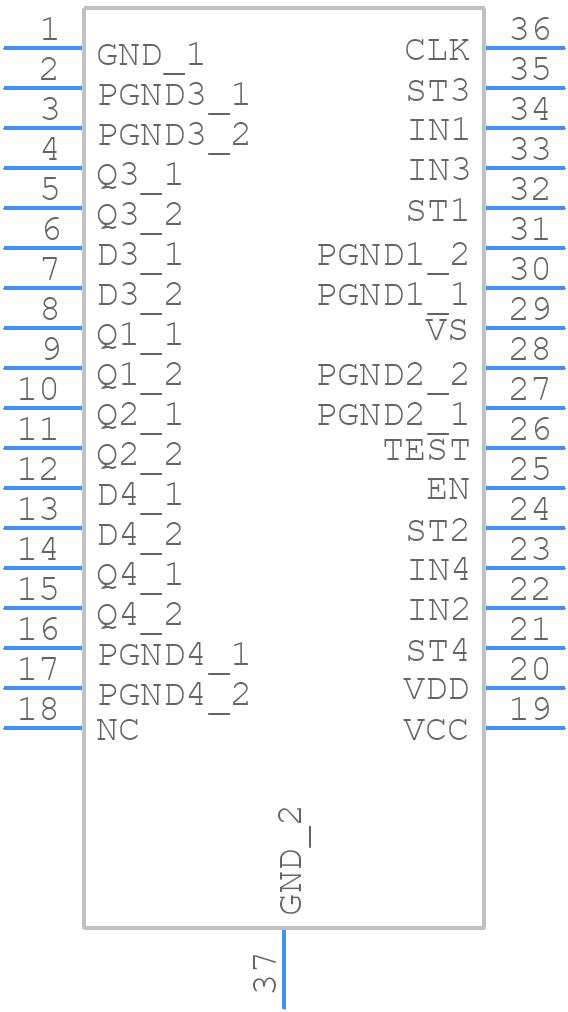L9352B-TR-LF - STMicroelectronics - PCB symbol