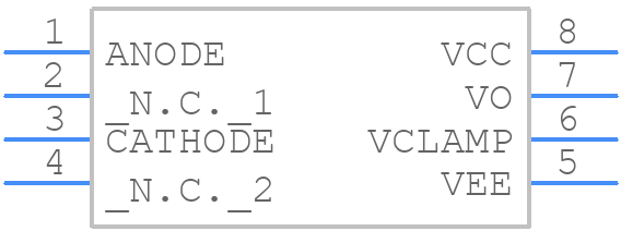 TLP5814H(TP,E(O - Toshiba - PCB symbol