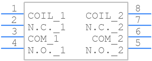 G2R-2 AC48 - OMRON Electronics - PCB symbol
