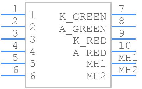 RJHSE-7367 - Amphenol - PCB symbol