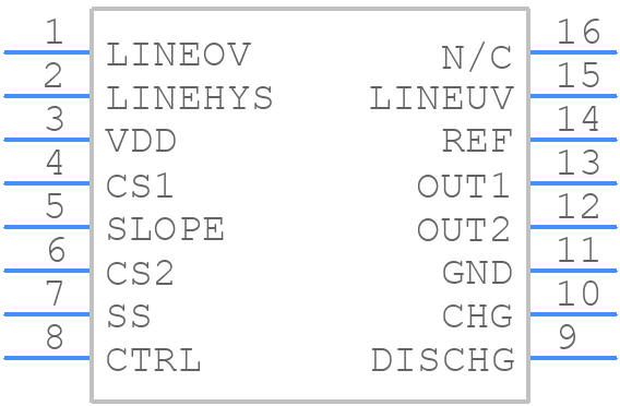 UCC28220DG4 - Texas Instruments - PCB symbol