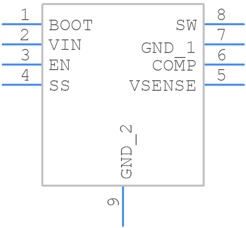 SGM61232XPS8G/TR - SGMICRO - PCB symbol