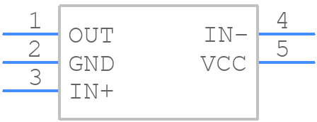 TVL3701QDBVREP - Texas Instruments - PCB symbol